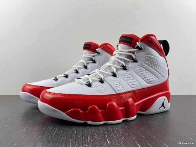 White Jordan 9 302370-160 Red Retro Gym 0806